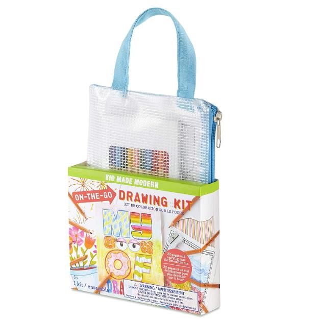 Kid Made Modern, On-The-Go Drawing Kit