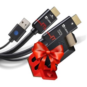 Marseille mClassic Plug-and-Play Video Game Console and mCable Gaming Edition 6-Foot Smart HDMI Holiday Bundle