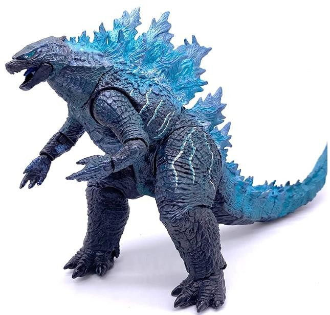 GIRARVS Dinosaur Gоdzillа Toy - Movie King of Monsters Gоdzillа Series Toy Gоdzillа Figures The Best Gift for Kids Boys and Girls(Breathing with Atoms)(Blue)