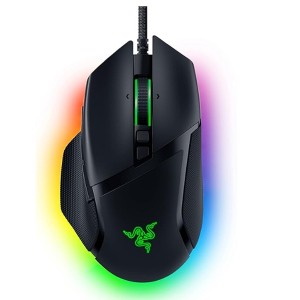 Razer Basilisk V3 Customizable Ergonomic Gaming Mouse: Fastest Gaming Mouse Switch - Chroma RGB Lighting - 26K DPI Optical Sensor - 11 Programmable Buttons - HyperScroll Tilt Wheel - Classic Black