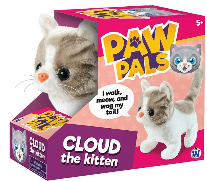 Westminster Cloud The Mechanical Kitten - Gray/White